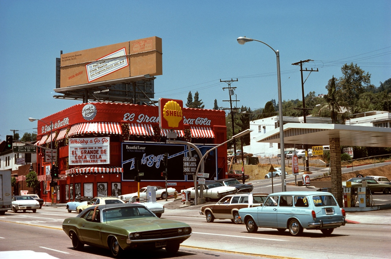 Сансет стрит в Лос Анджелесе 80-е
